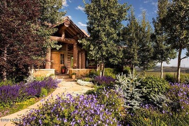 Front door with gardens
