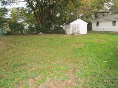 BACK YARD WITH STORAGE SHED