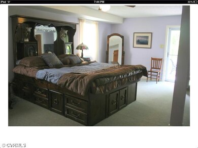 Master Bedroom - Ceiling fan, three closets, priva