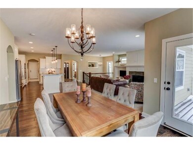 Open & Bright Kitchen/Dining/Hearth Room