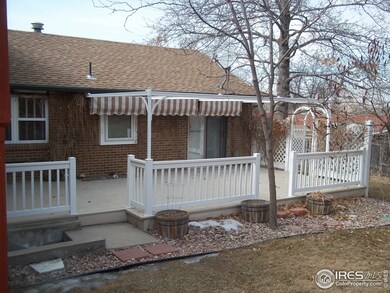Main level patio with retractable cover