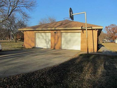 Parking Lot/Garage. Large two car garage.