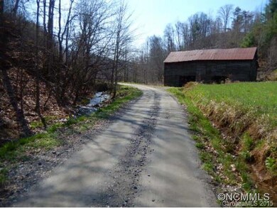 barn from beyond house