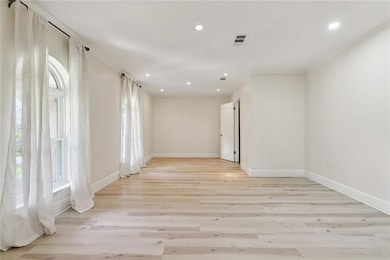Open front space for dining room & multi uses