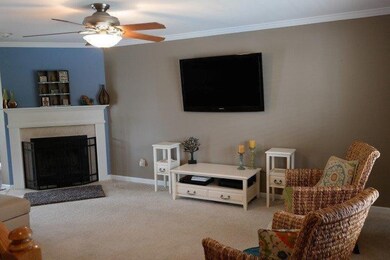 Large living room with space for family