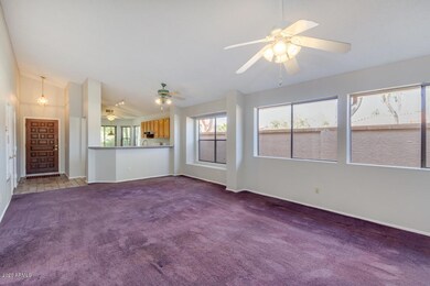 View looking back at front door