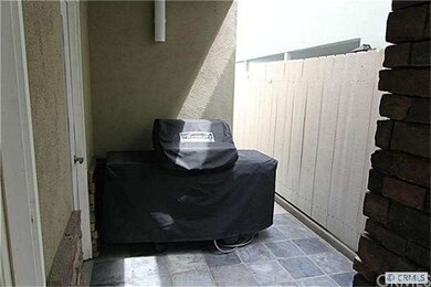 Outdoor barbecue area