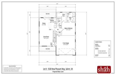 5530 New Pleasant Way main level floor p