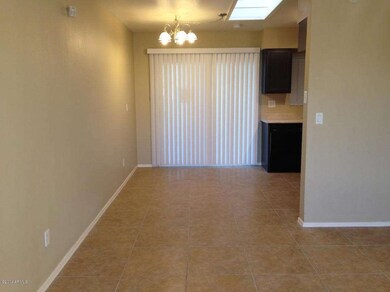 Living room looking to dining area