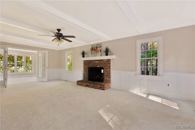 Family Room open to the Florida Room. Plenty of li