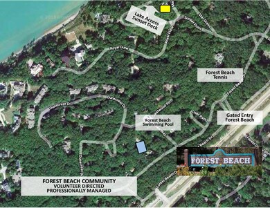 Forest Beach Community Map for 18382 Mar