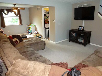 Exterior Front. LARGE OPEN LIVING ROOM