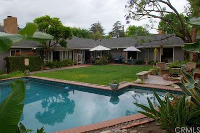 Absolutely Stunning Backyard features sparkling po