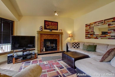 Living Room & Fireplace