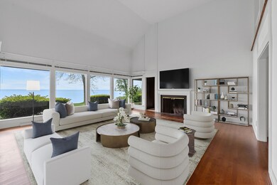 Digitally Staged Great Room
