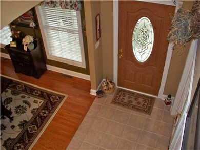 Foyer Elegant 2-story entry foyer
