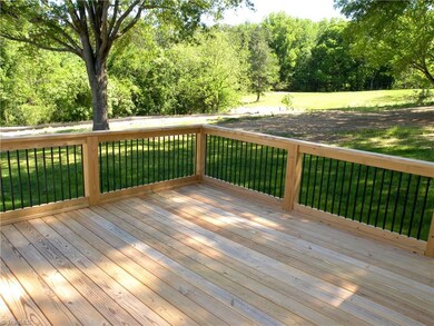 Deck and Side Yard