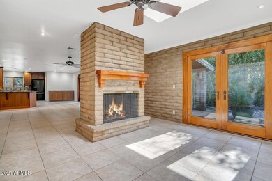 Two-Way Fireplace