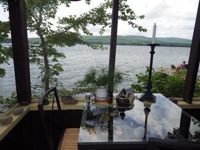 Expansive views of Long Pond over...