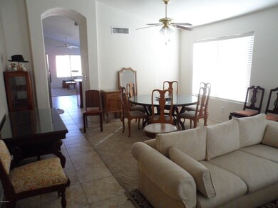 LIVING ROOM W/ VAULTED CEILING