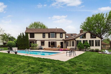 Rear of home