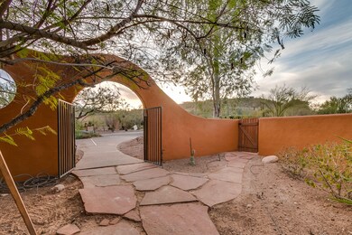 Courtyard and View