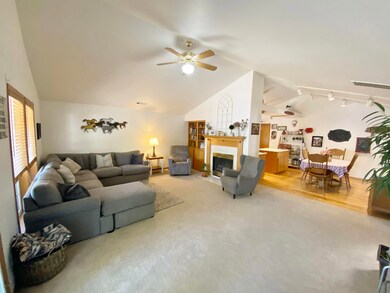 Living area and Dining area