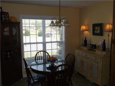 Dining area with a view