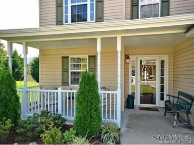Newer covered front porch