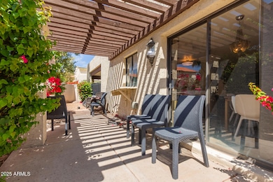 Covered patio