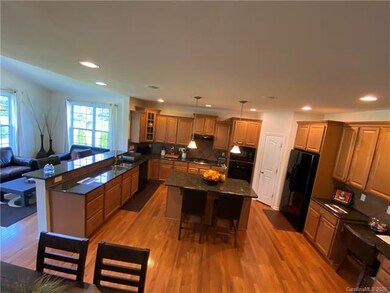 Kitchen area with Keeping Room