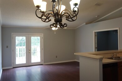 Living area from dining