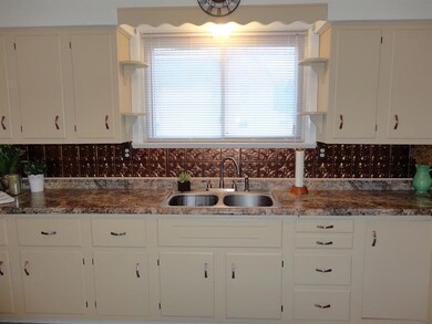 Kitchen was recently updated! Stainless steel sink