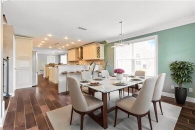 Dining Area - digitally staged