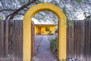 front gate arch