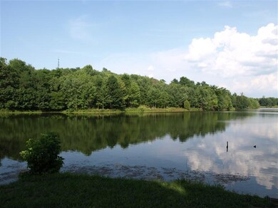 Neighborhood lake for fishing and boatin