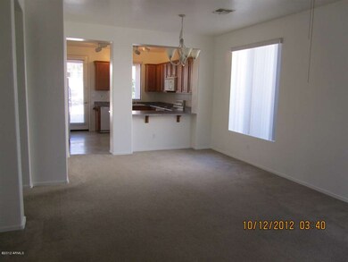 View into the kitchen