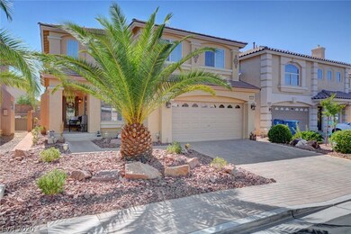 Easy maintenance front yard.
