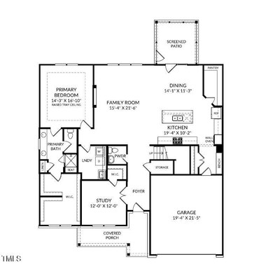 Lot 75 1st floor layout