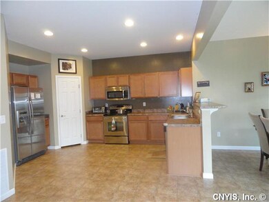 Kitchen. This gorgeous kitchen boosts stainless st