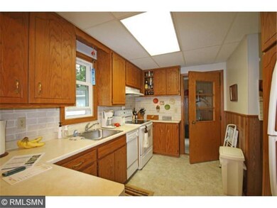 Well appointed and updated kitchen is light and in