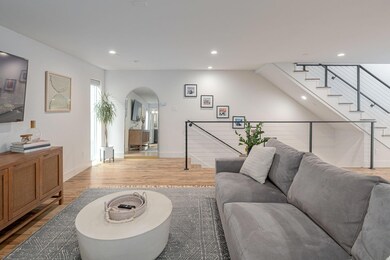 2nd floor living room is spacious and has gorgeous