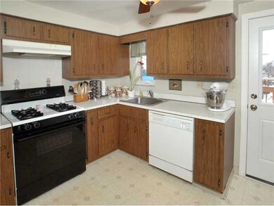 Kitchen. The updated kitchen is fully-equipped.  T