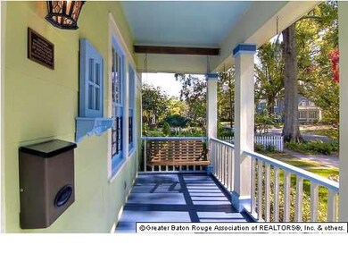 Front porch for relaxing