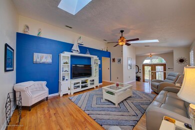 Living Room with Niche on Accent Wall