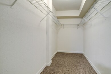 Each bedroom enjoys an enormous walk-in closet!
