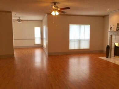 Here's where the den leads to the formal dining ro