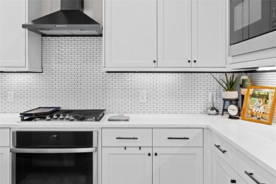 Kitchen with tons of upgraded hardware
