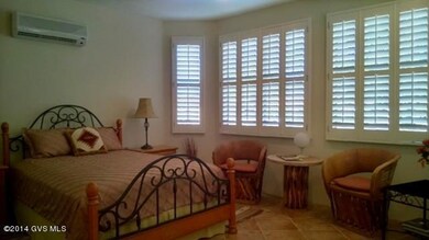 Casita Bedroom with Plantation Shutters