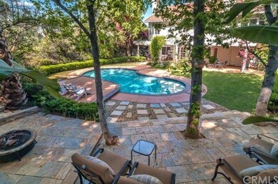 The back patio is a perfect place to relax in the 